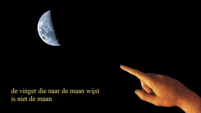 vinger en maan